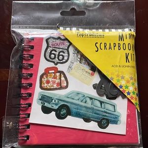 Bundle only New Mini Scrapbooking kit. Red. Car Trip.